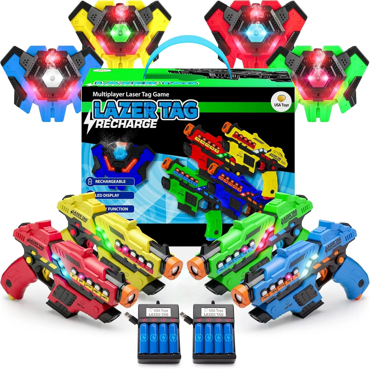 Image of 4-Pack: USA Toyz Laser Tag Game