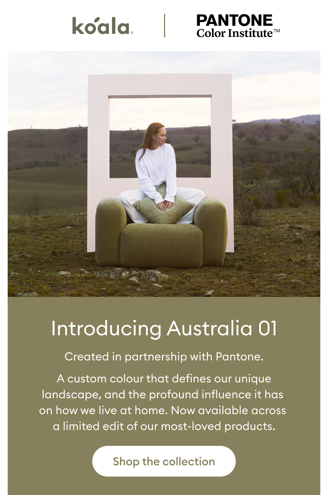 Introducing Australia 01. Created in partnership with Pantone.