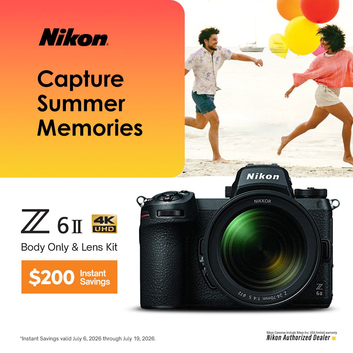 Nikon Savings