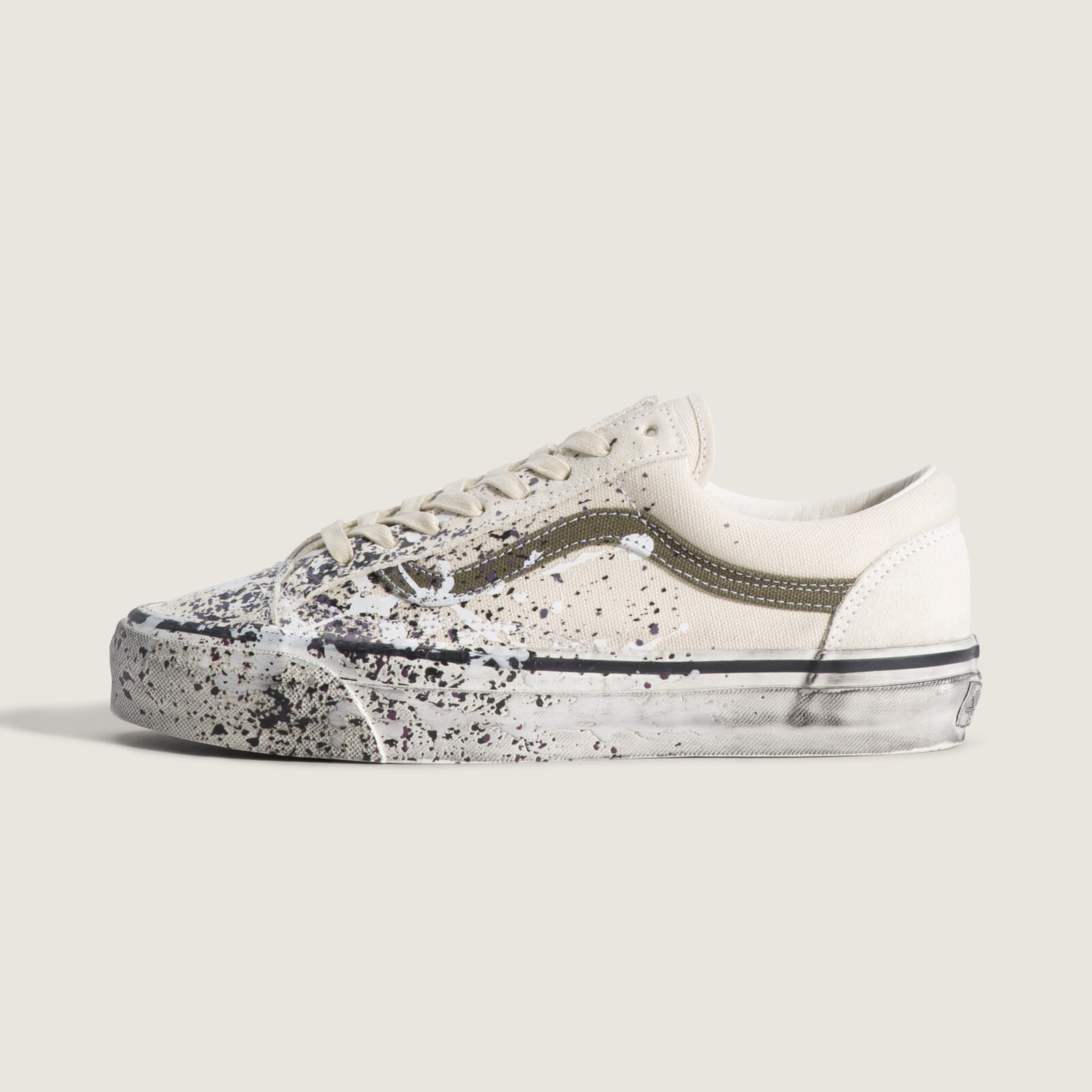 Shop Premium Old Skool 36 Paint Splatter - White