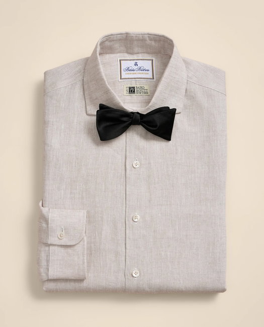 Image of Linen Londoner Collar Dress Shirt