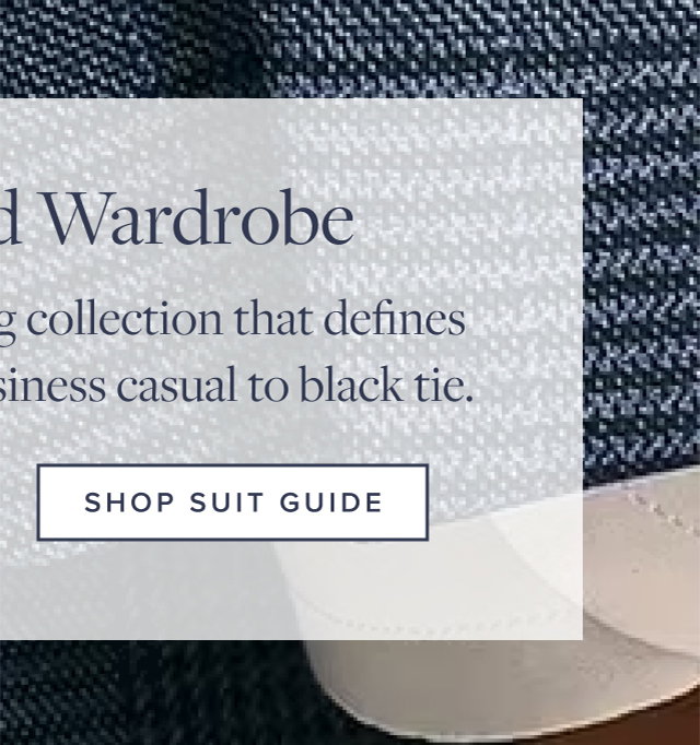 Shop Suit Guide