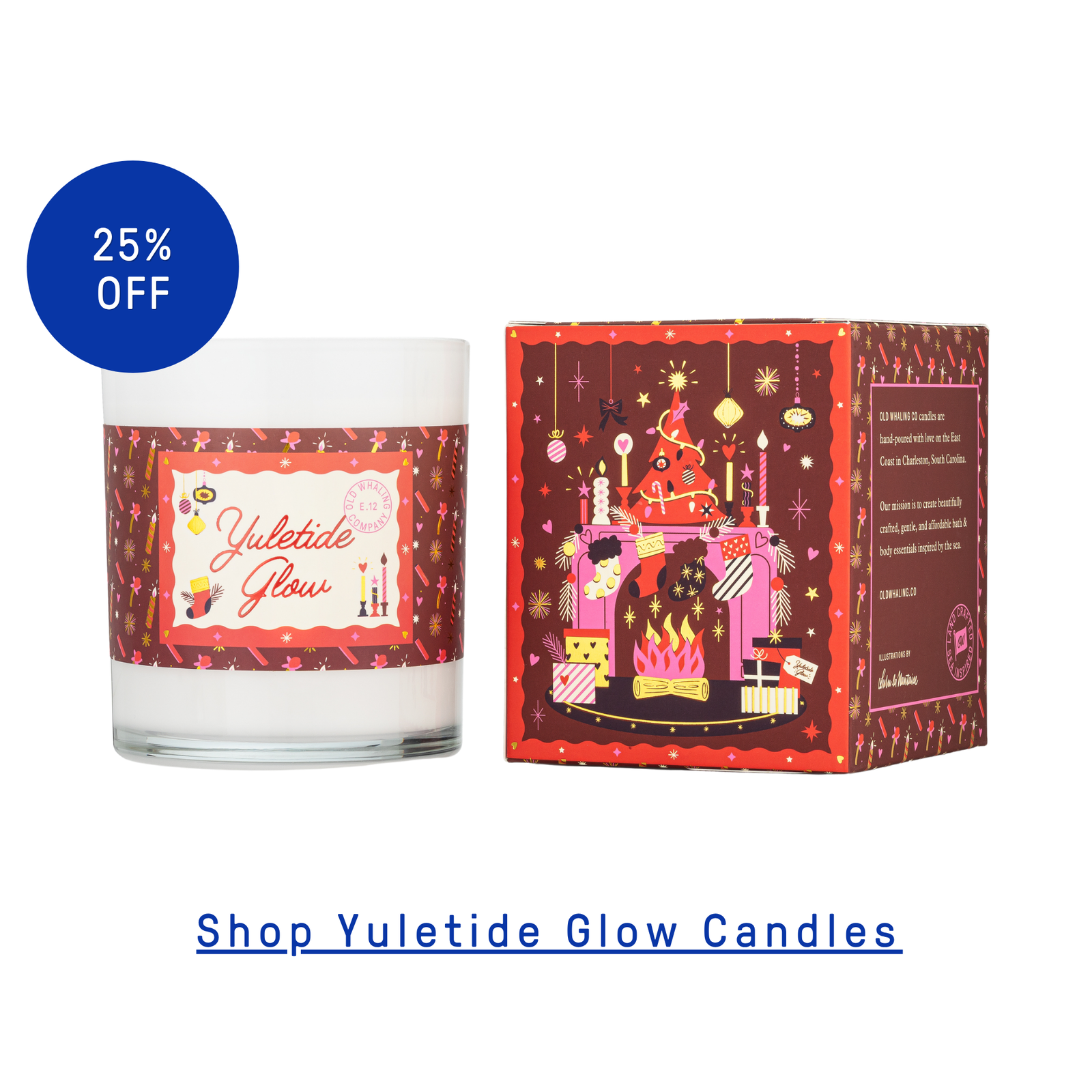 Shop Yuletide Glow Candles!