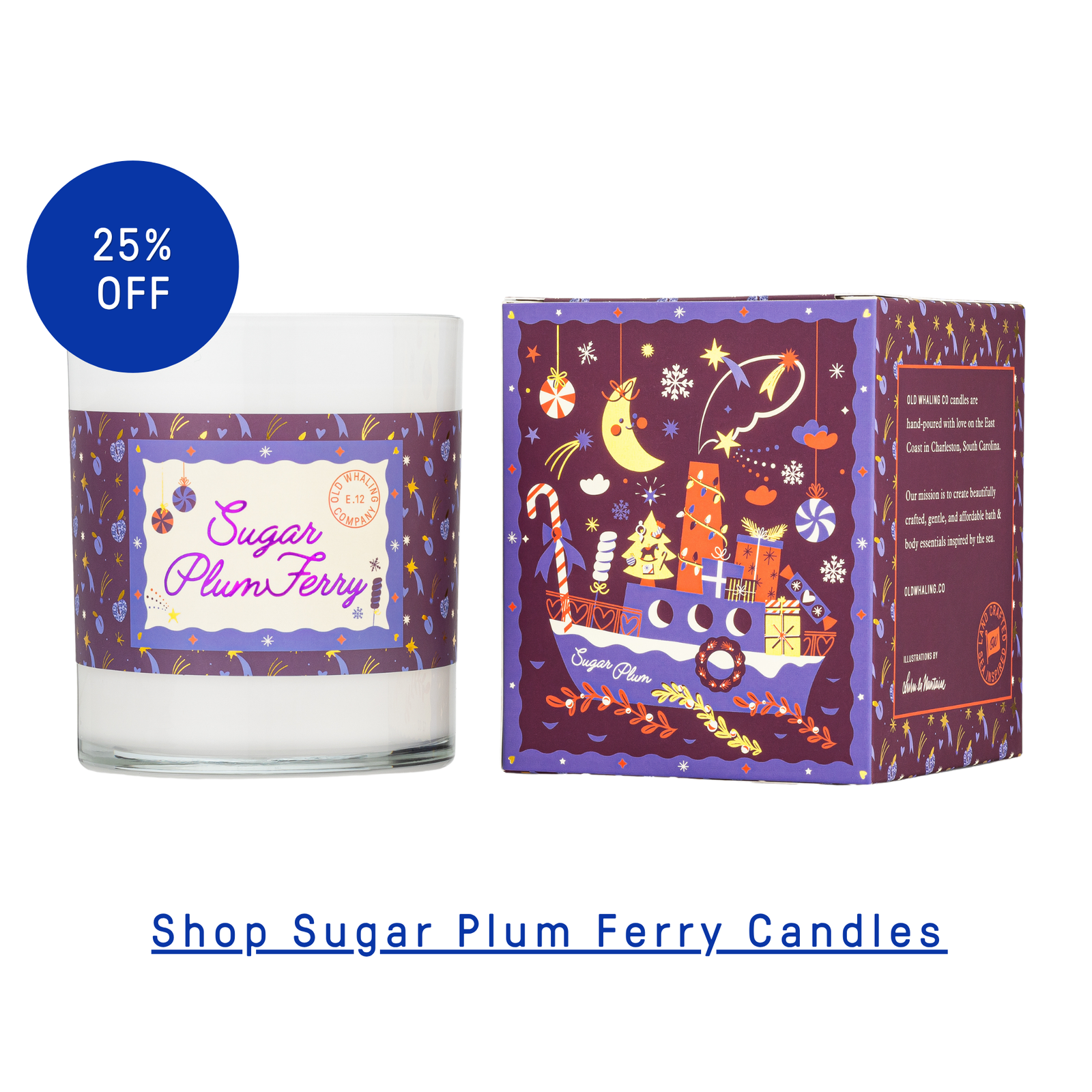 Shop Sugar Plum Ferry Candles!