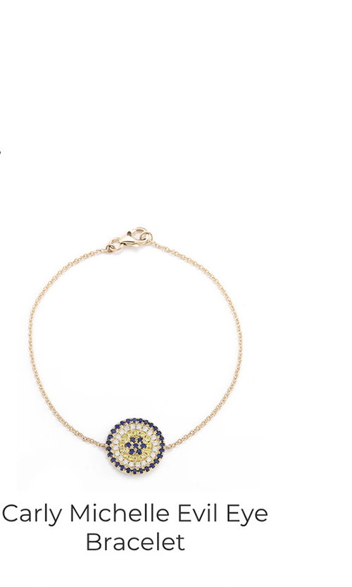 Carly Michelle Evil Eye Bracelet