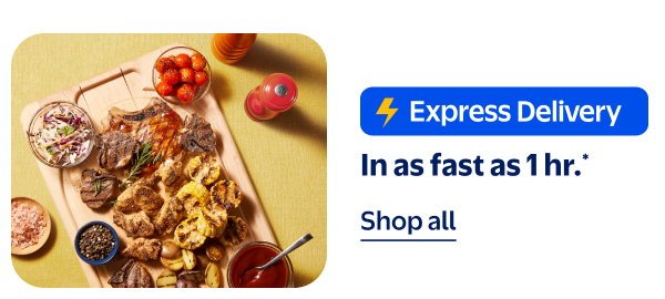 Express Delivery - In as fast as 1 hr.*
