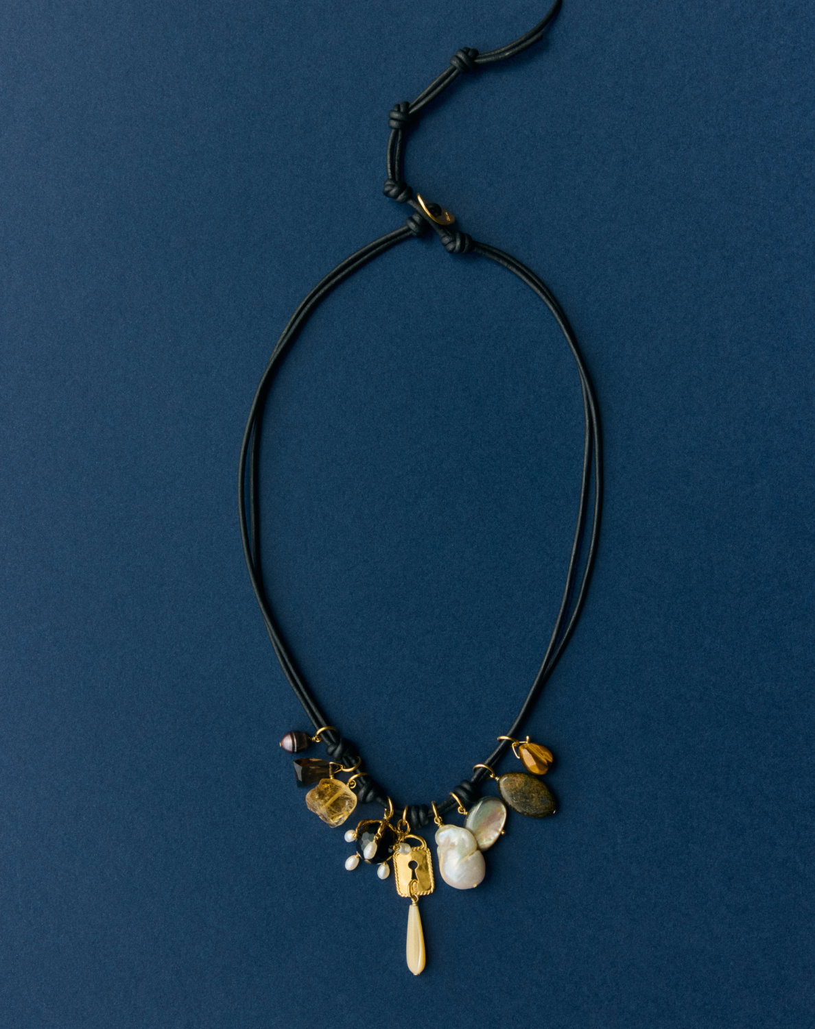 ROMY LEATHER NECKLACE