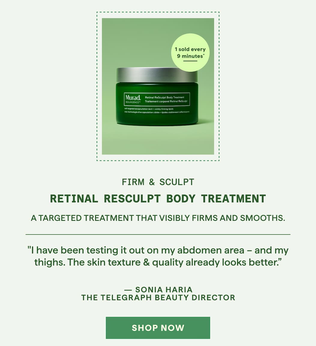 Firm & Sculpt WIth Retinal ReSculpt Body Treatment