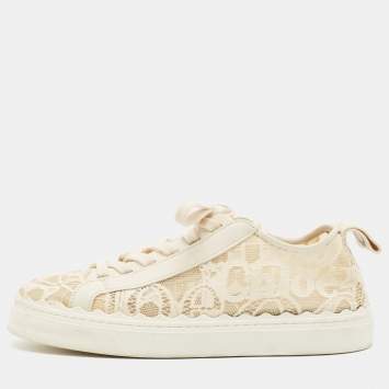 Lauren Size 42 Cream Lace and 