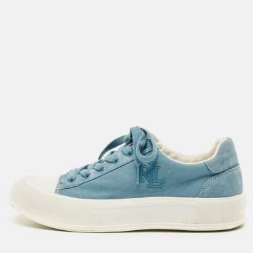 Ayers Size 40 Blue/White Canva