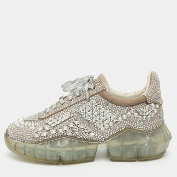 Diamond Size 40 Metallic Suede