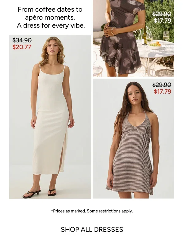Shop All the Dresses