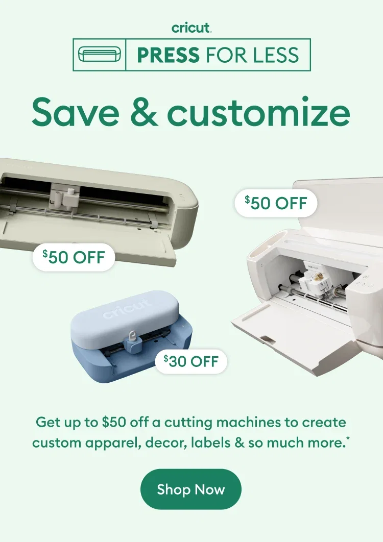 Save & customize. 