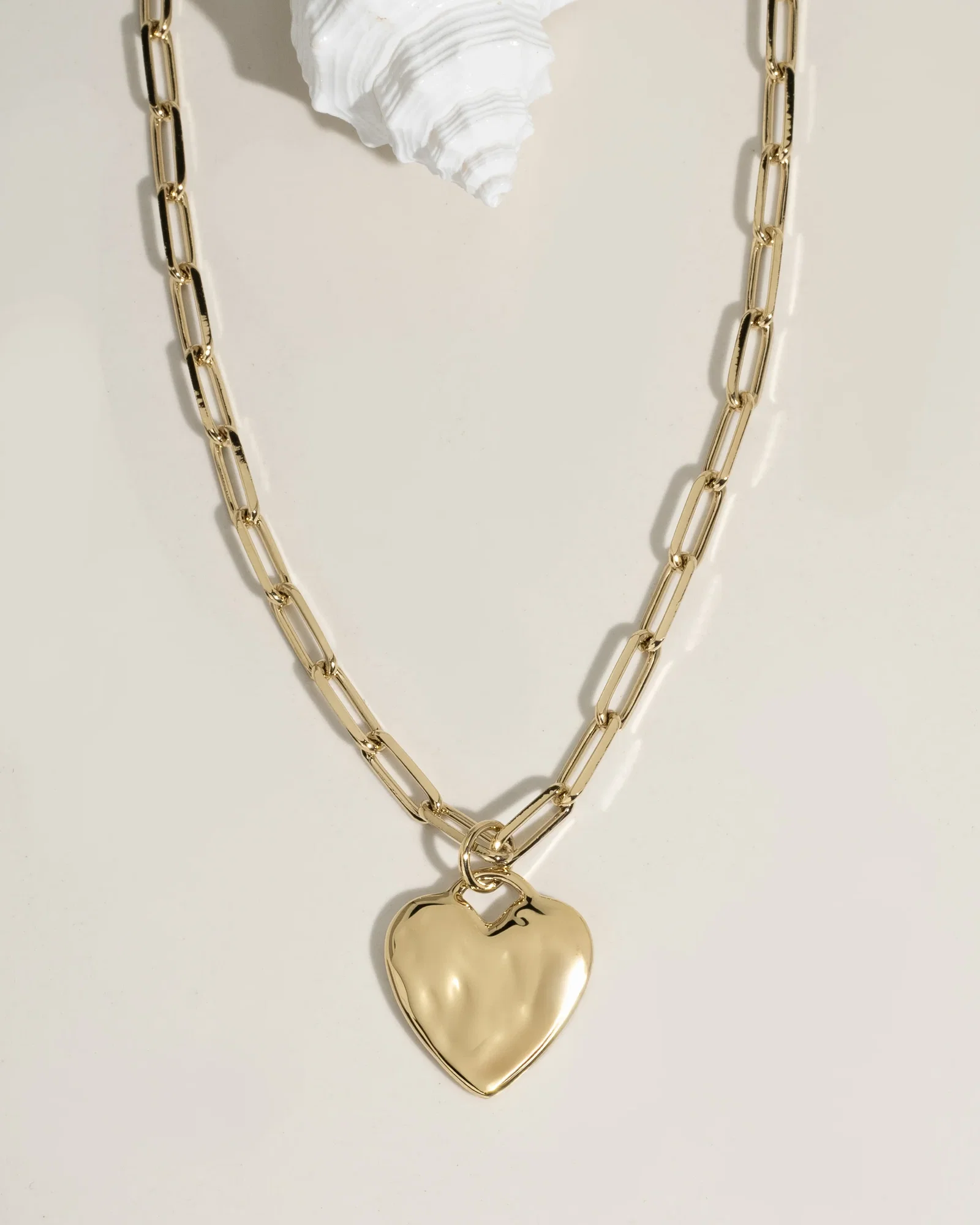 Image of Chunky Heart Necklace