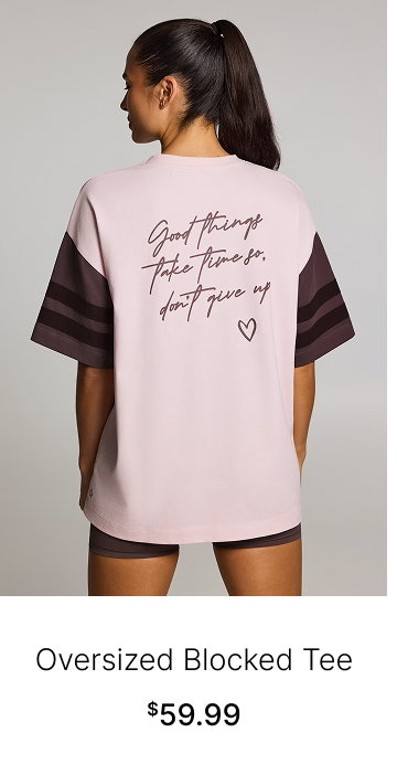 Oversized Blocked Tee