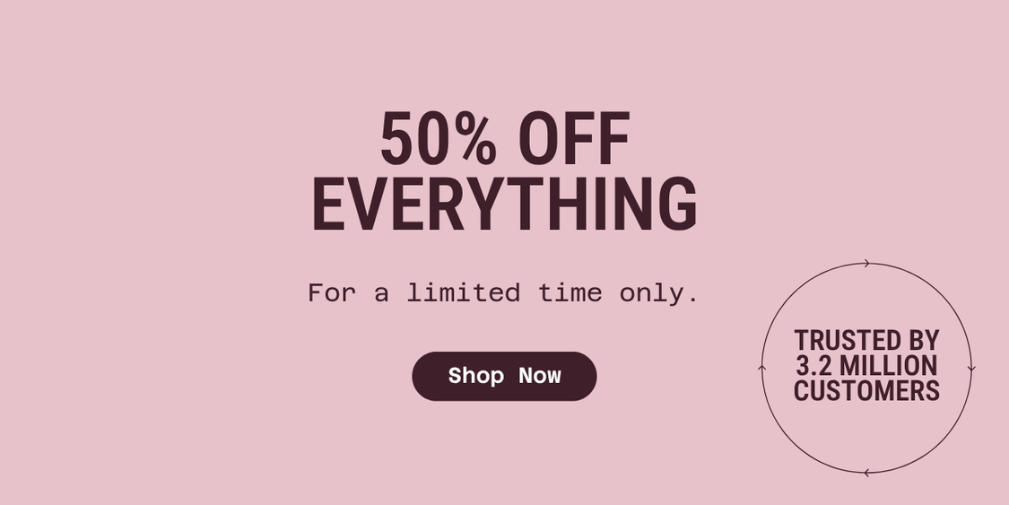 Flat 50% Off