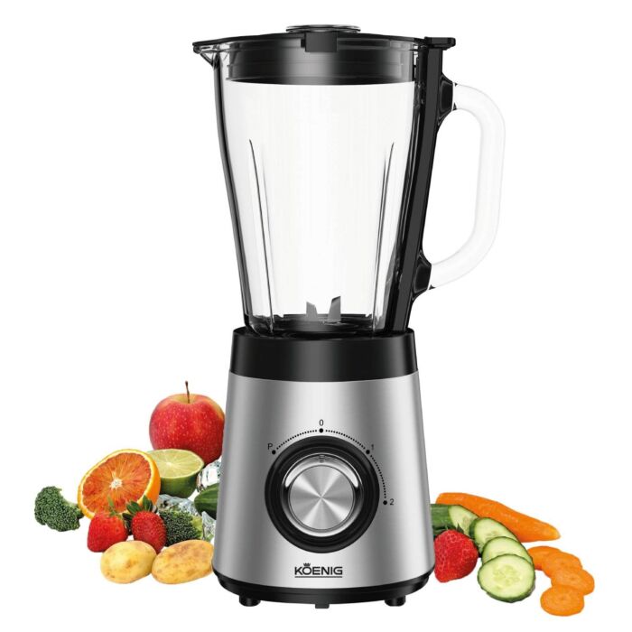 Koenig Standmixer Basic Line, 1,5-Liter-Glaskrug, 500 W