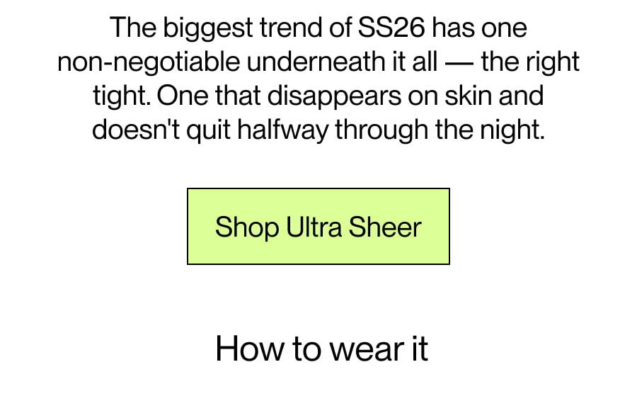 Shop Ultra Sheer