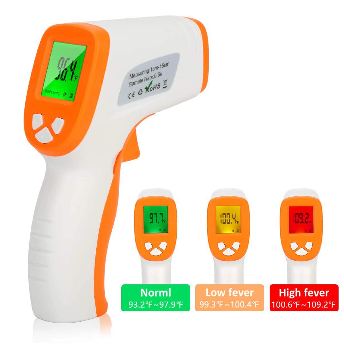 Image of Non-Contact Digital Infrared Thermometer D-380