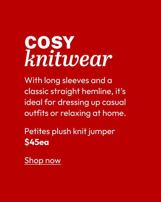 Petites Plush knit jumper