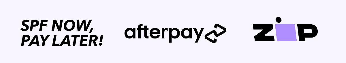 SPF Now, Pay Later with Afterpay at checkout