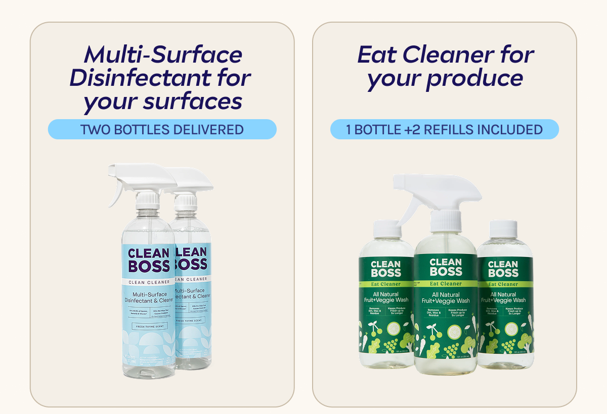 Multi-surface + Eat Cleaner...