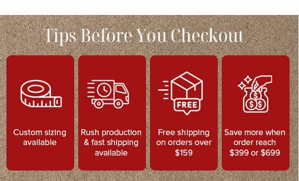 Tips Before You Check
