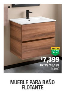 Mueble para baño flotante