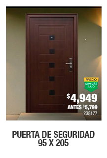 Puerta de seguridad 95 X 205