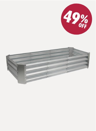180cm x 90cm Rectangle Steel Raised Garden Bed