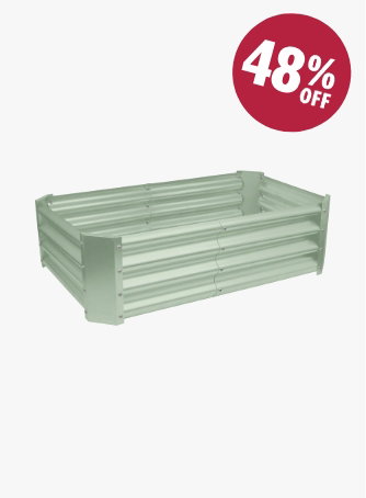 120cm x 60cm Rectangle Steel Raised Garden Bed