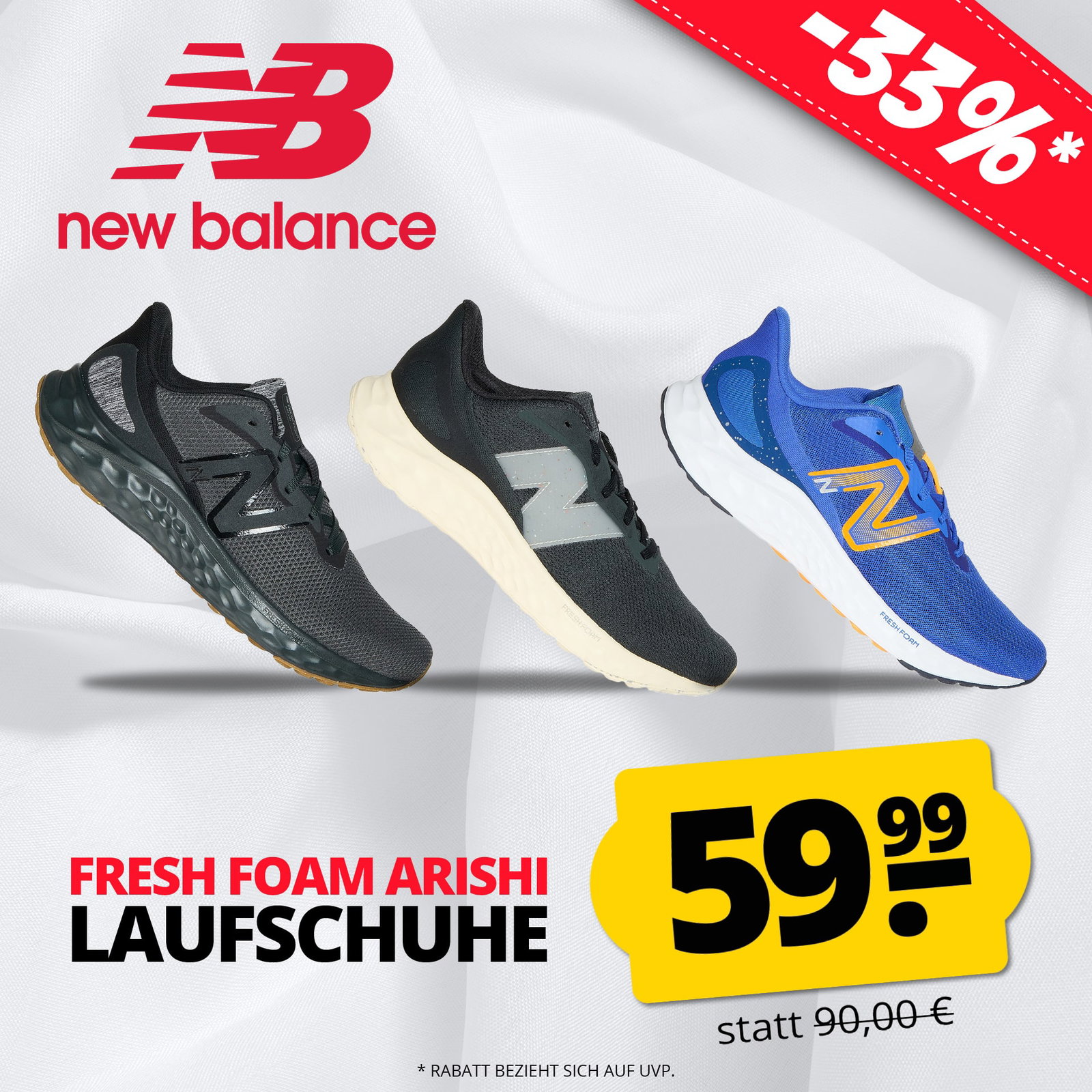 New Balance Fresh Foam Arishi Herren Laufschuhe