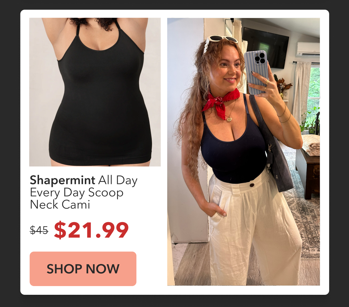 Shop Scoop Neck Cami