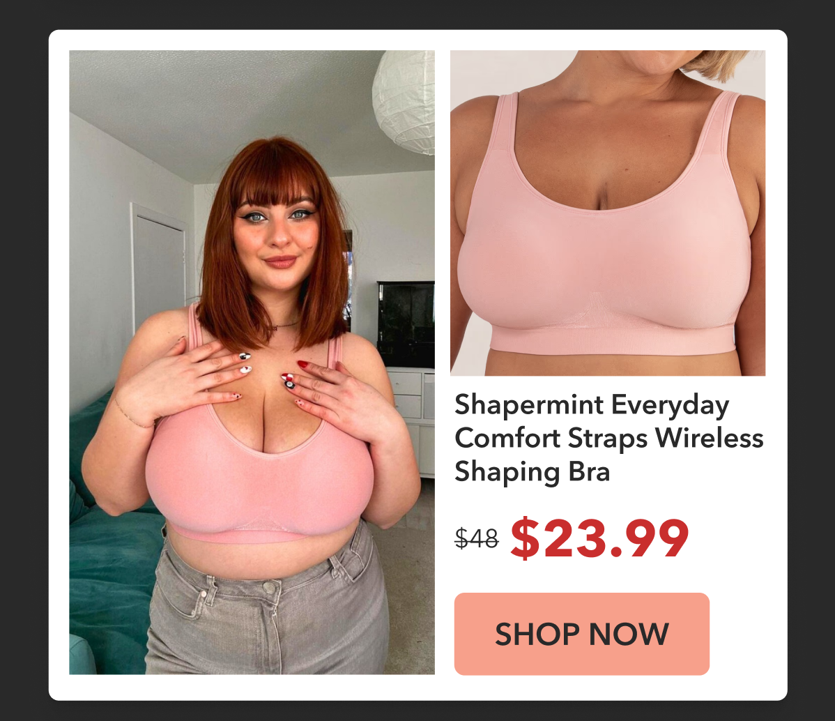 Shop Comfort Straps Bra