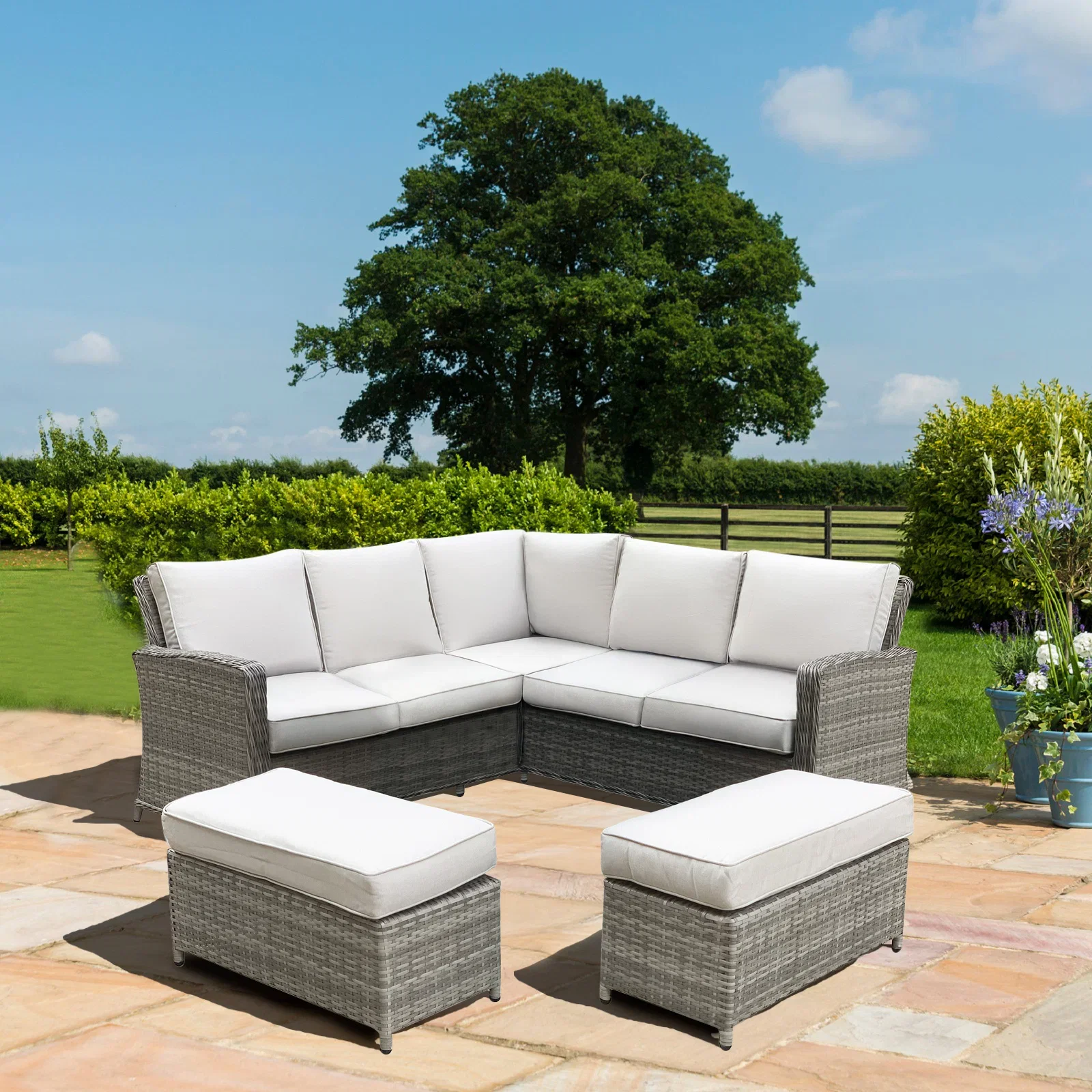 Image of BillyOh Capri Rattan Corner Sofa Set
