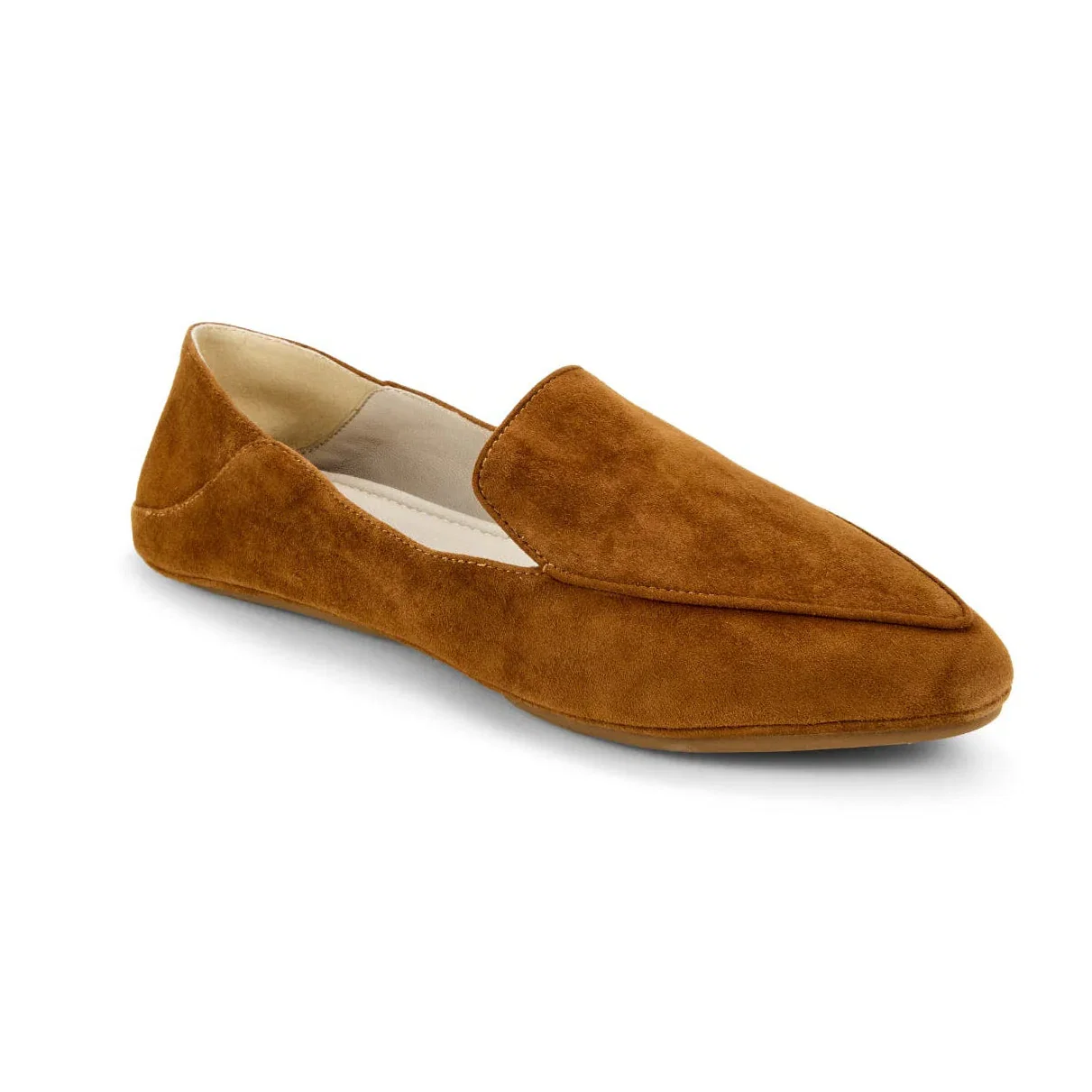 Image of Vivina Loafer in Whiskey Suede