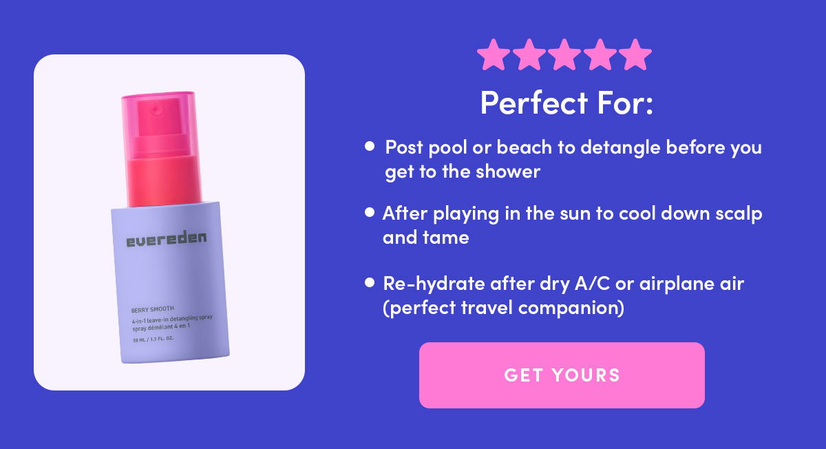 Perfect for post pool or beach, after playing in the sun, re-hydrate