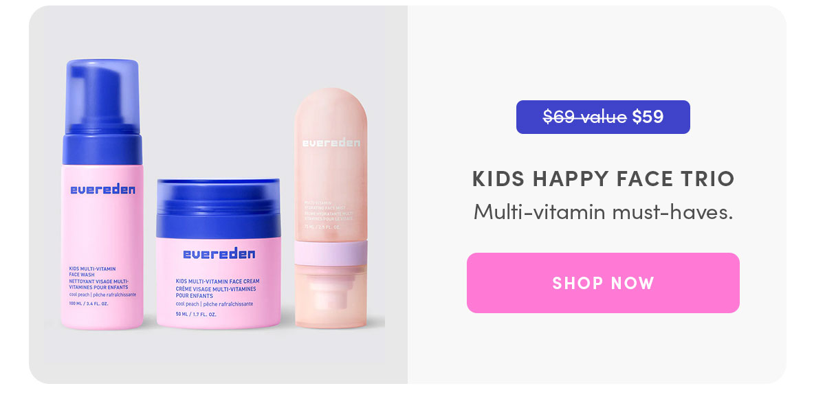 Kids Happy Face Trio 