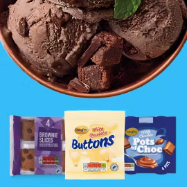 Double Chocolate & Brownie Ice cream image