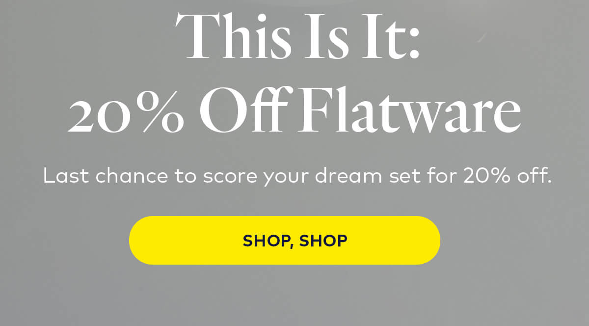 Shop Flatware