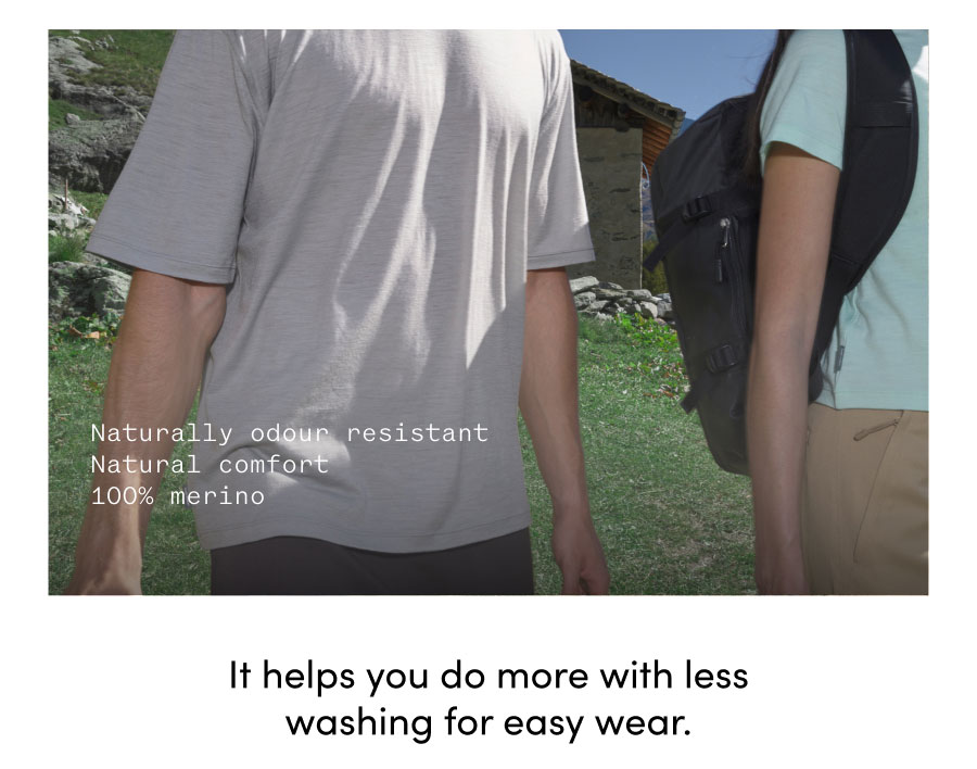 Features of the Tech Lite t-shirt