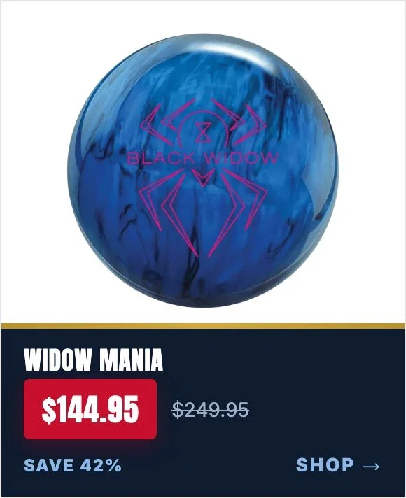Hammer Black Widow Mania bowling ball