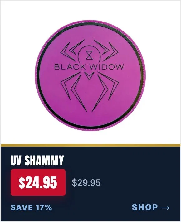 Hammer Black Widow Rubber Ultra Violet bowling shammy