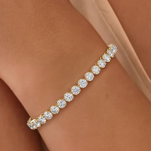 Lab Diamond Tennis Bracelet