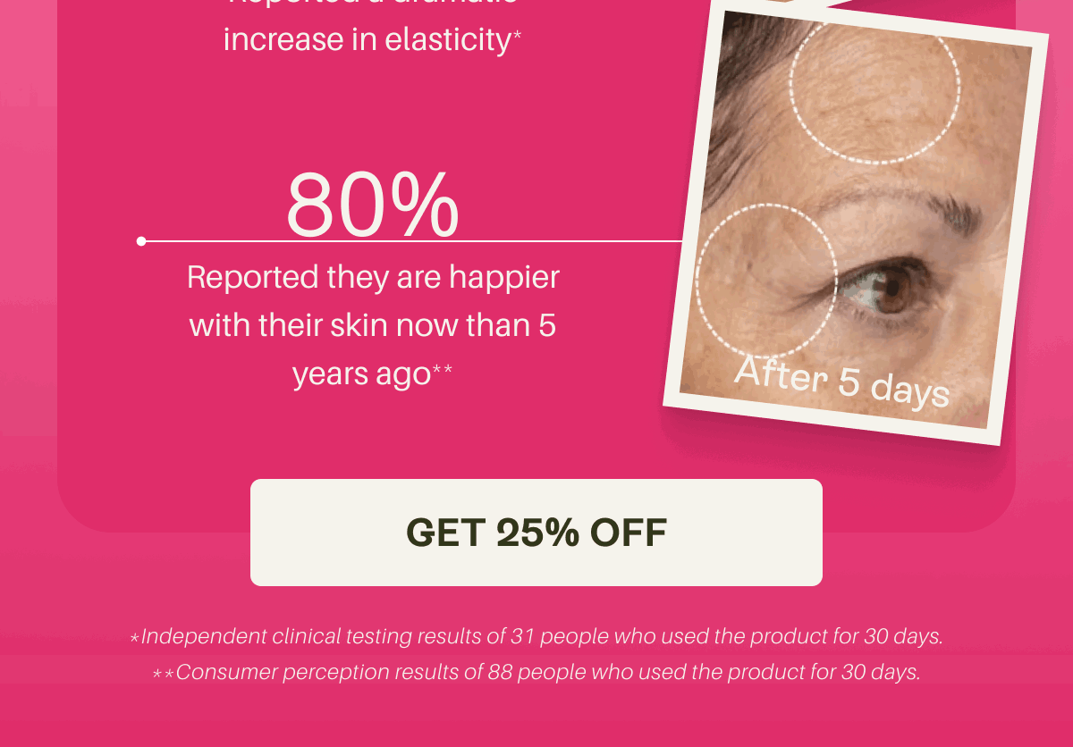 Get 25% OFF 