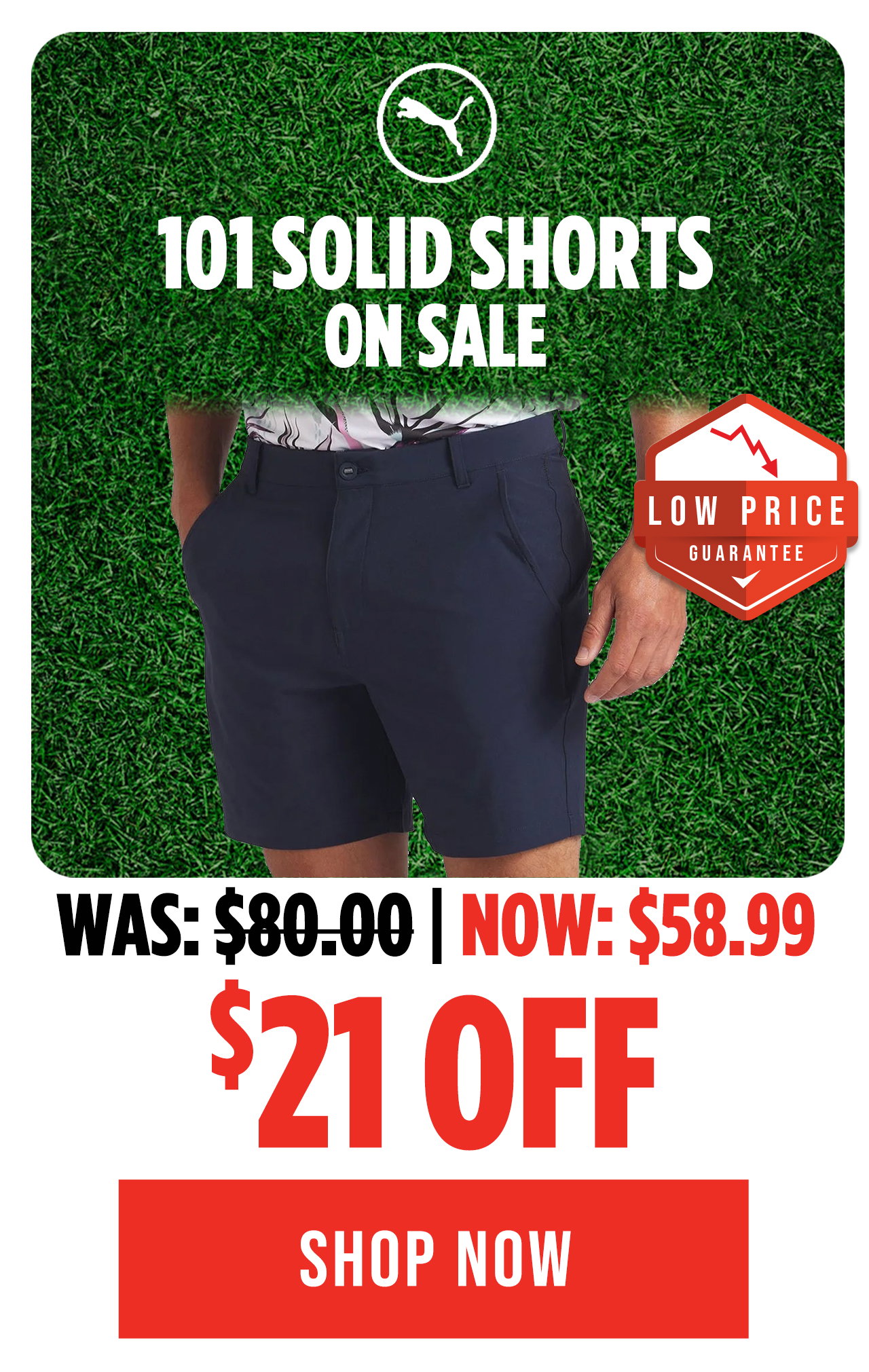 Puma 101 Solid Shorts