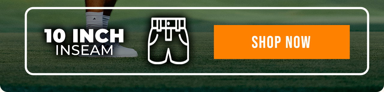 10 inch Inseam Golf Shorts