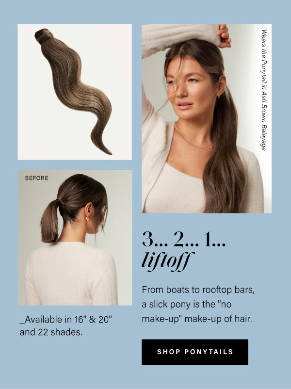 Shop ponytails 