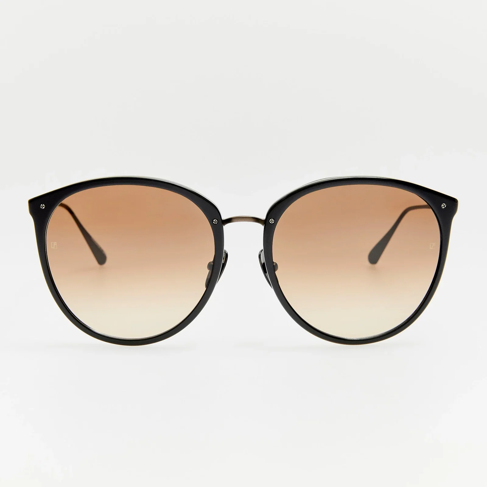 Image of Kings Sunglasses in Matt Nickel and Mocha
