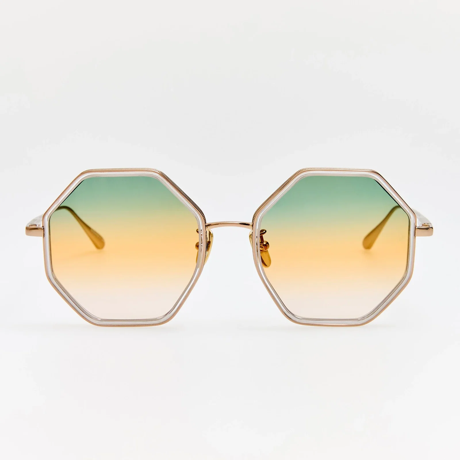 Image of Coraline Sunglasses in 22K Gold and Tutti Frutti